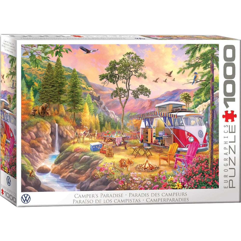 Puzzle - Eurographics - Campers Paradise 1000pc