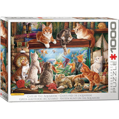 Puzzle - Eurographics - Cats By Aquarium 1000pcs