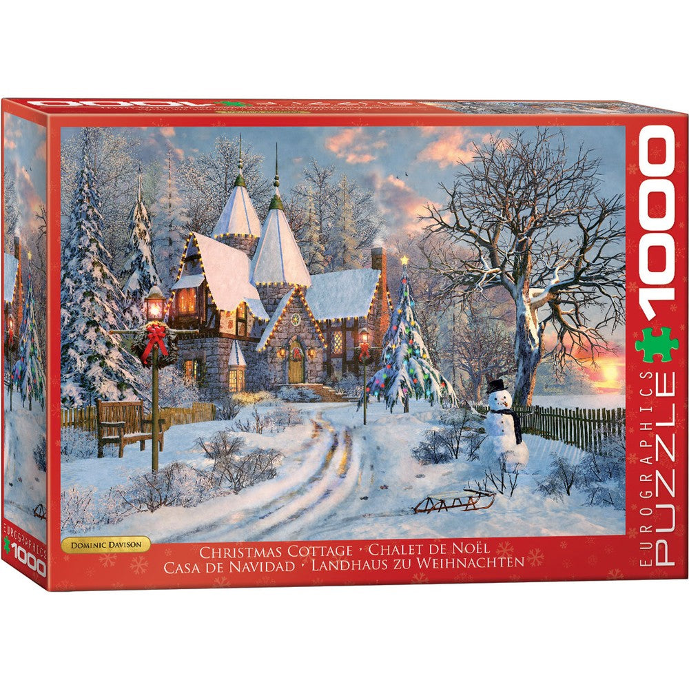 Puzzle - Eurographics - Christmas Cottage 1000pc