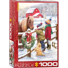 Puzzle - Eurographics - Christmas Pony 1000pc