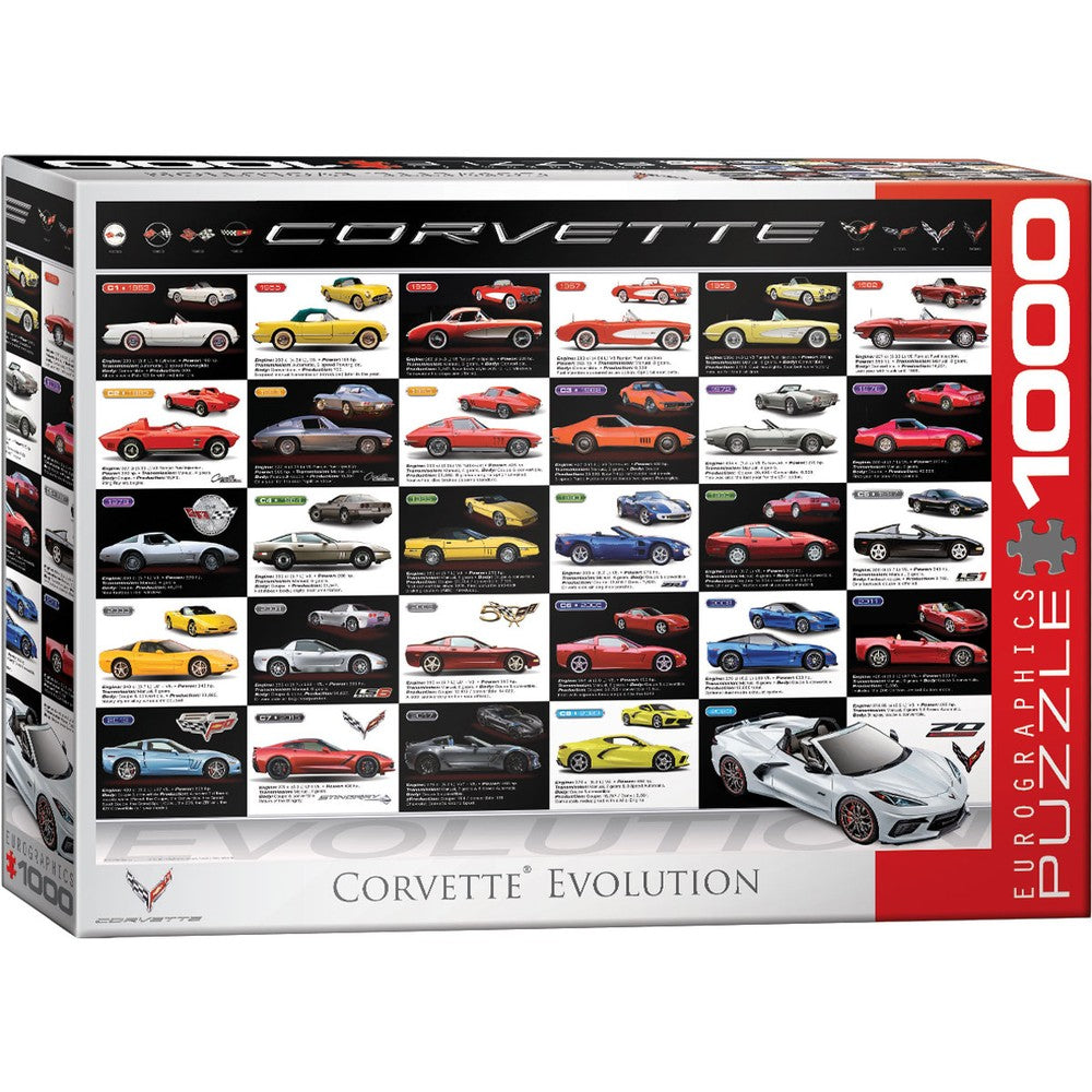 Puzzle - Eurographics - Corvette Evolution 1000pc