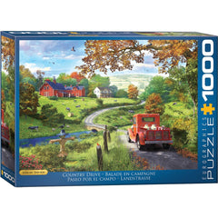 Puzzle - Eurographics - Country Drive 1000pc