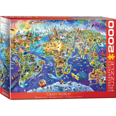 Puzzle - Eurographics - Crazy World 2000pc