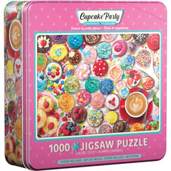 Puzzle - Eurographics - Cupcake Party 1000pc Tin