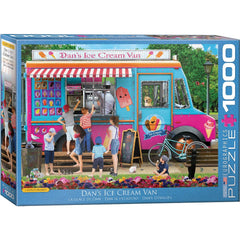 Puzzle - Eurographics - Dans Ice Cream Van 1000pc