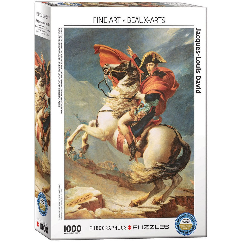 Puzzle - Eurographics - David; Napoleon Crossing 1000P