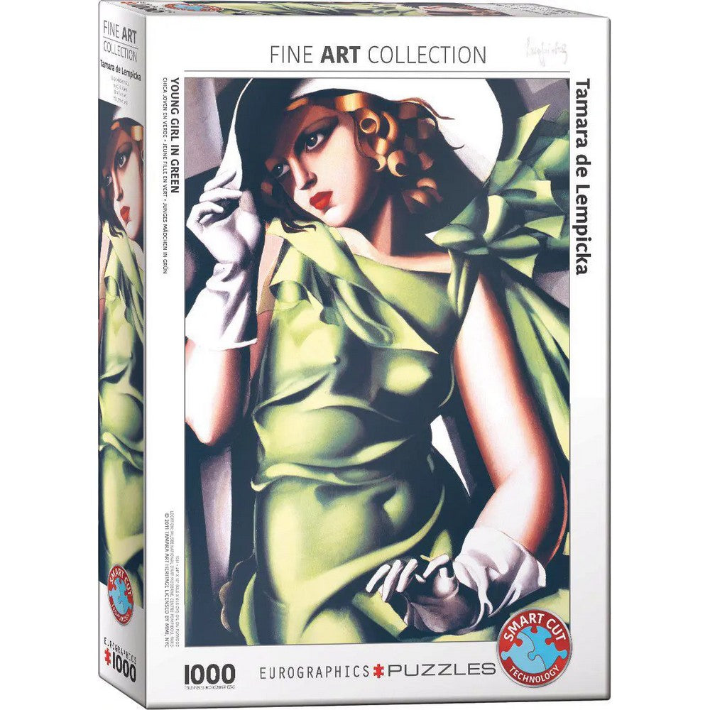 Puzzle - Eurographics - De Lempicka;Young Girl I/Green