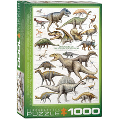 Puzzle - Eurographics - Dinosaurs Cretaceous Period