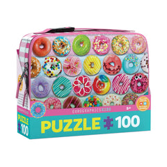 Puzzle - Eurographics - Donuts 100pc Lunch Bag