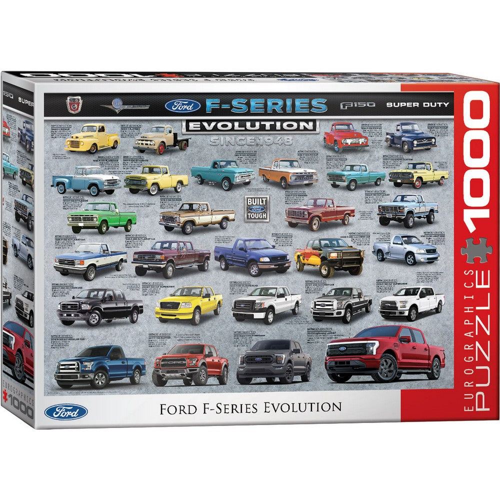 PREORDER Puzzle - Eurographics - Ford F-Series Evolution 1000pc