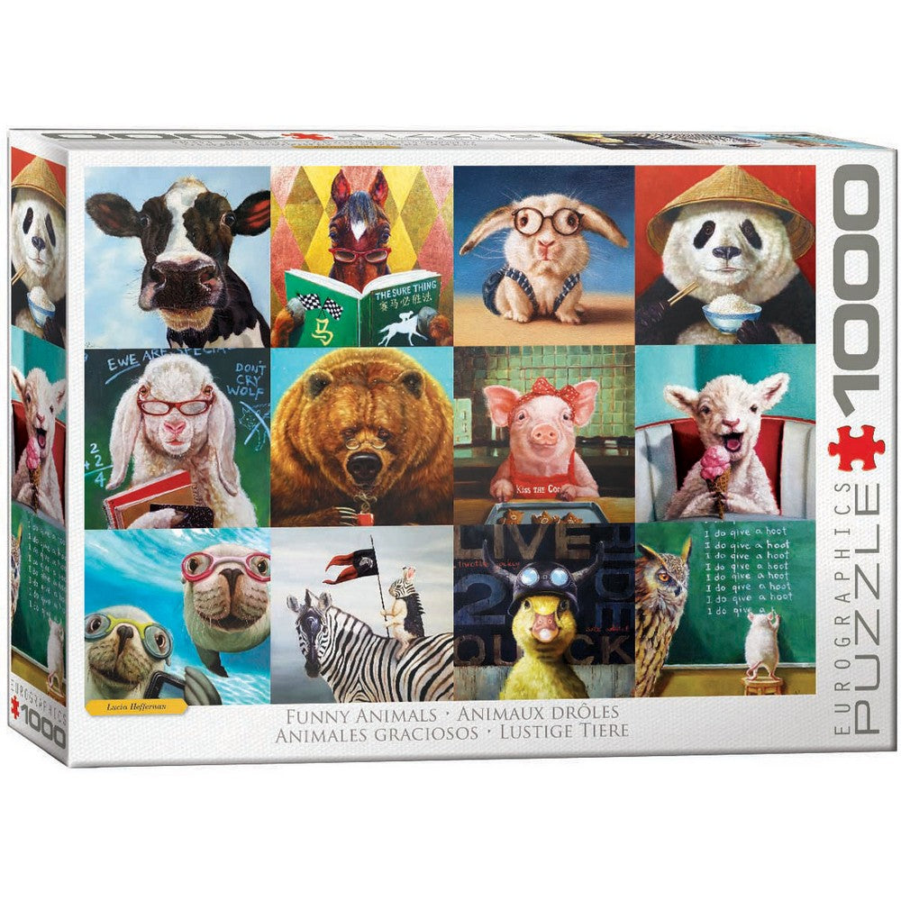 Puzzle - Eurographics - Funny Animals 1000pc
