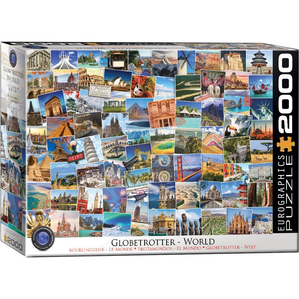 PREORDER Puzzle - Eurographics - Globetrotter World 2000pc