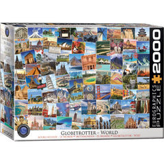 PREORDER Puzzle - Eurographics - Globetrotter World 2000pc