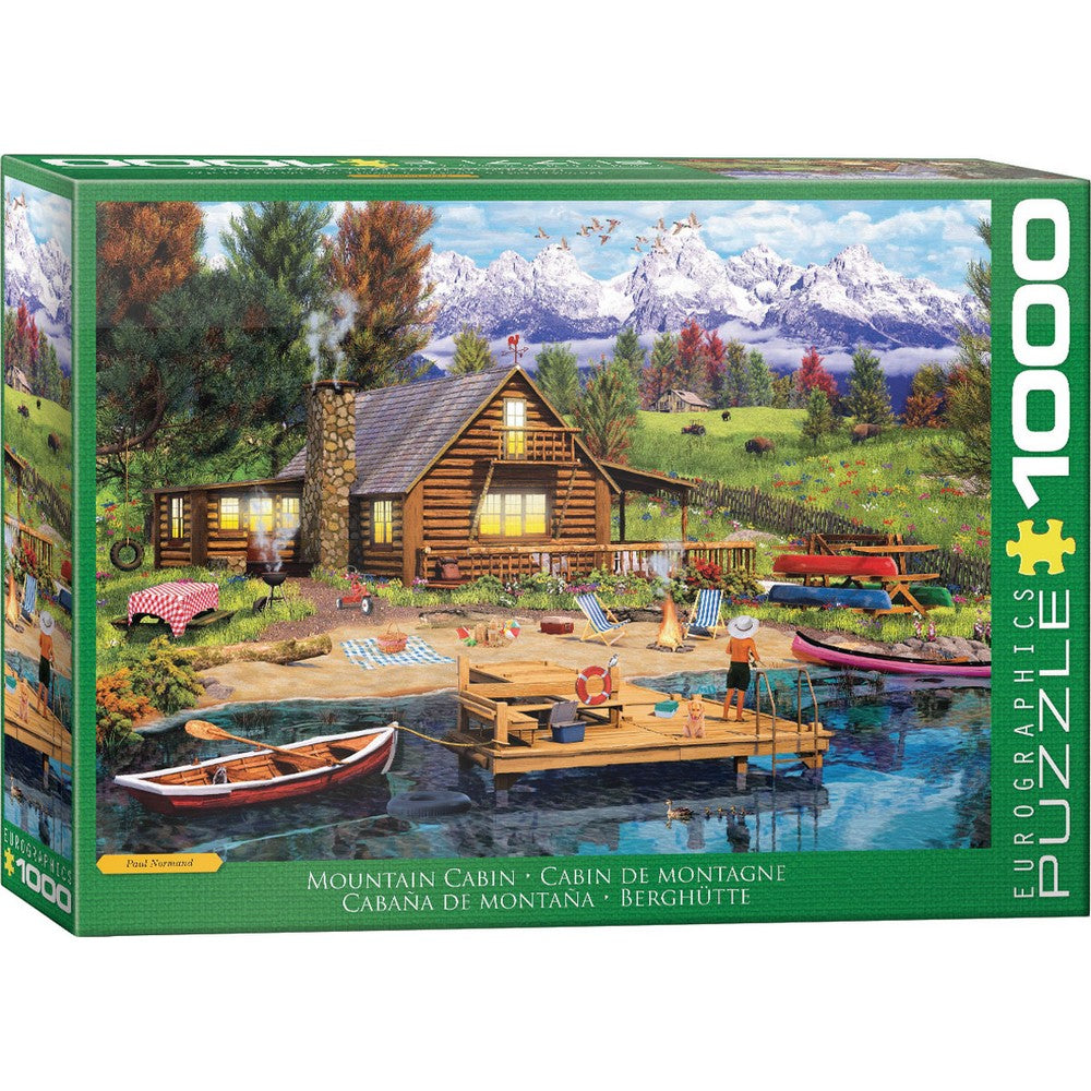 Puzzle - Eurographics - Grand Teton Cabin 1000pc