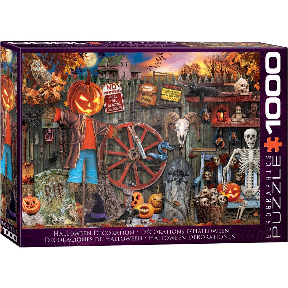 Puzzle - Eurographics - Haloween Decorations 1000pcs