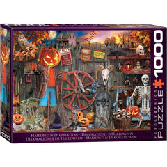 Puzzle - Eurographics - Haloween Decorations 1000pcs