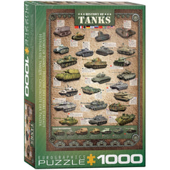 Puzzle - Eurographics - History Of Tanks 1000pc