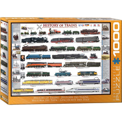 Puzzle - Eurographics - History Of Trains 1000pc