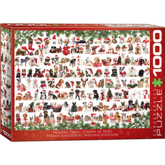 Puzzle - Eurographics - Holiday Dogs 1000pc