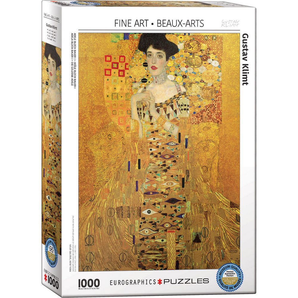 PREORDER Puzzle - Eurographics - Klimt; Adele Bloch-Bauer 1000P