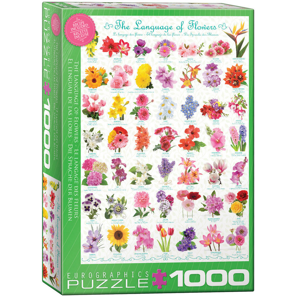Puzzle - Eurographics - Language Of Flowers 1000pc