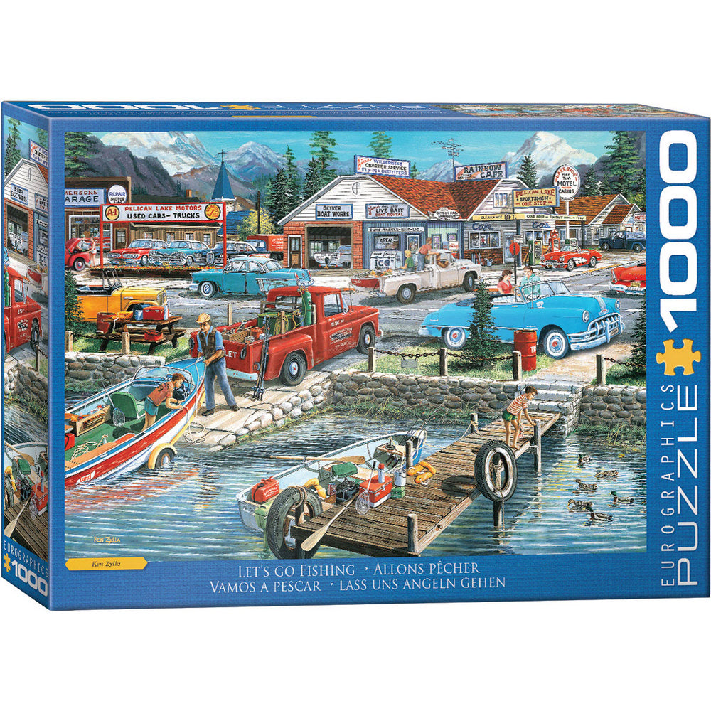 Puzzle - Eurographics - Lets Go Fishing 1000pc