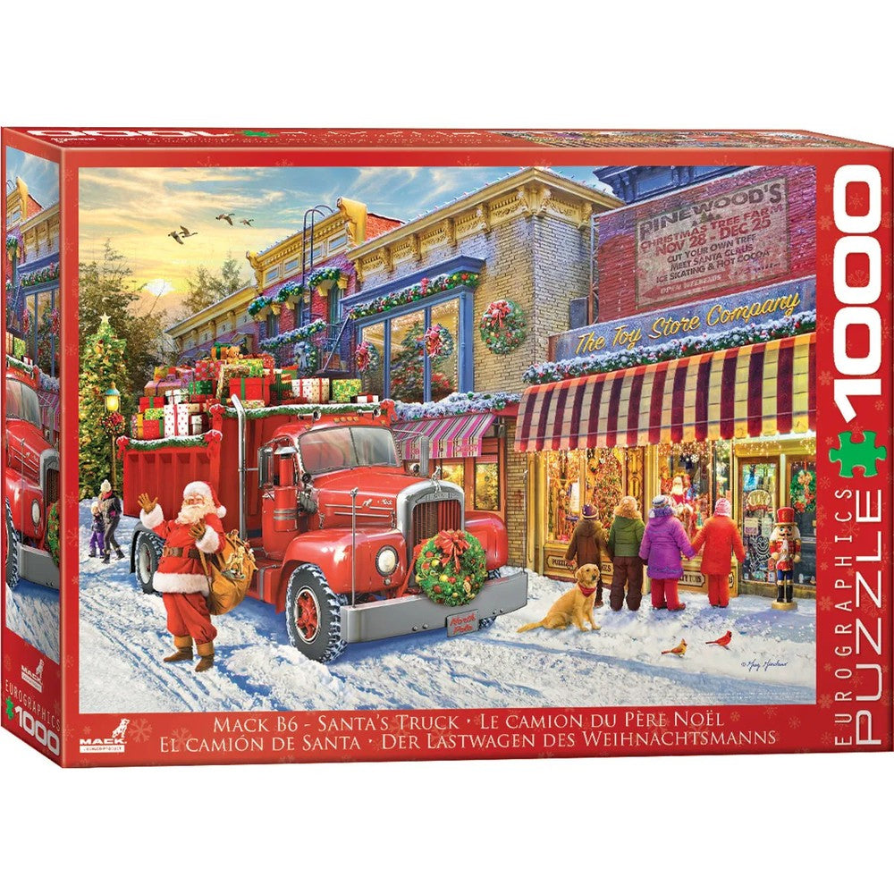Puzzle - Eurographics - Mack B6 Santas Truck 1000pcs