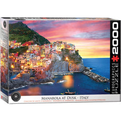Puzzle - Eurographics - Manarola At Dusk Italy 2000pc