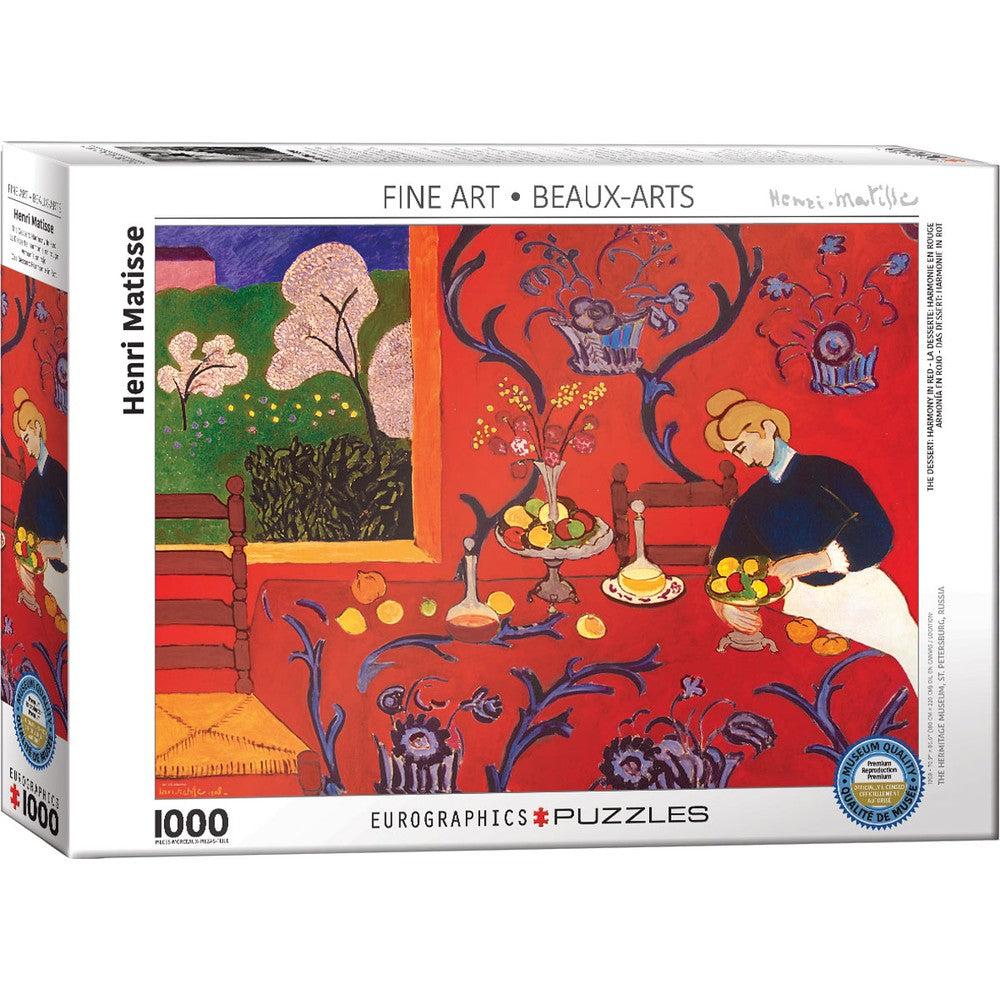 Puzzle - Eurographics - Matisse; Harmony In Red 1000pc