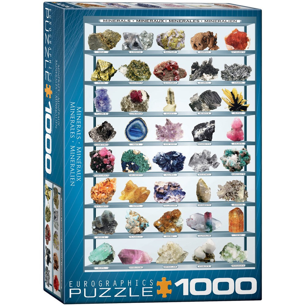 Puzzle - Eurographics - Minerals Of The World