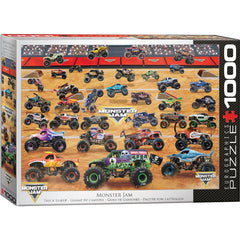 Puzzle - Eurographics - Monster Jam Truck Lineup 1000P