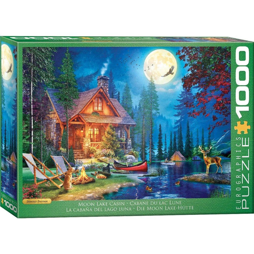 Puzzle - Eurographics - Moon Lake Cabin 1000pcs