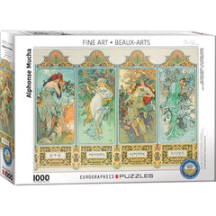Puzzle - Eurographics - Mucha; The Four Seasons 1000pc