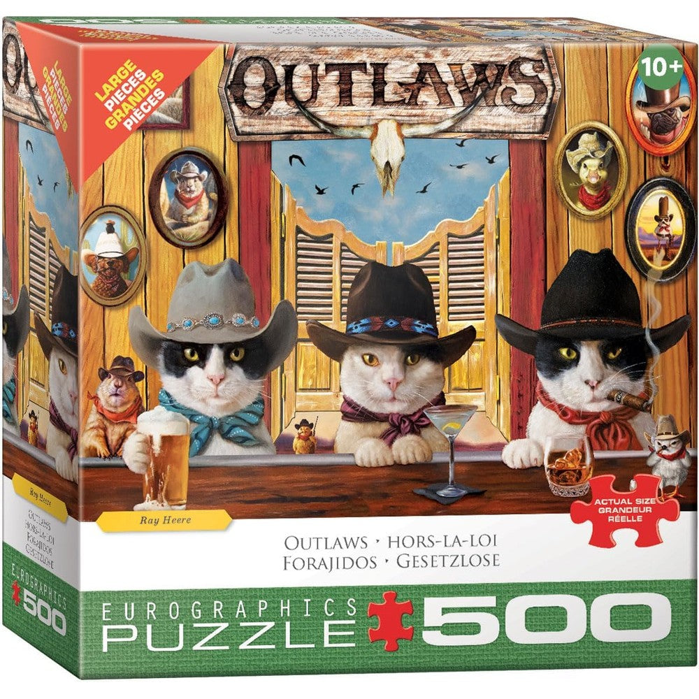 Puzzle - Eurographics - Outlaws 500pcxl