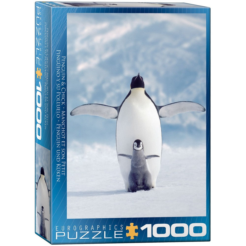 Puzzle - Eurographics - Penguin & Chick 1000pc