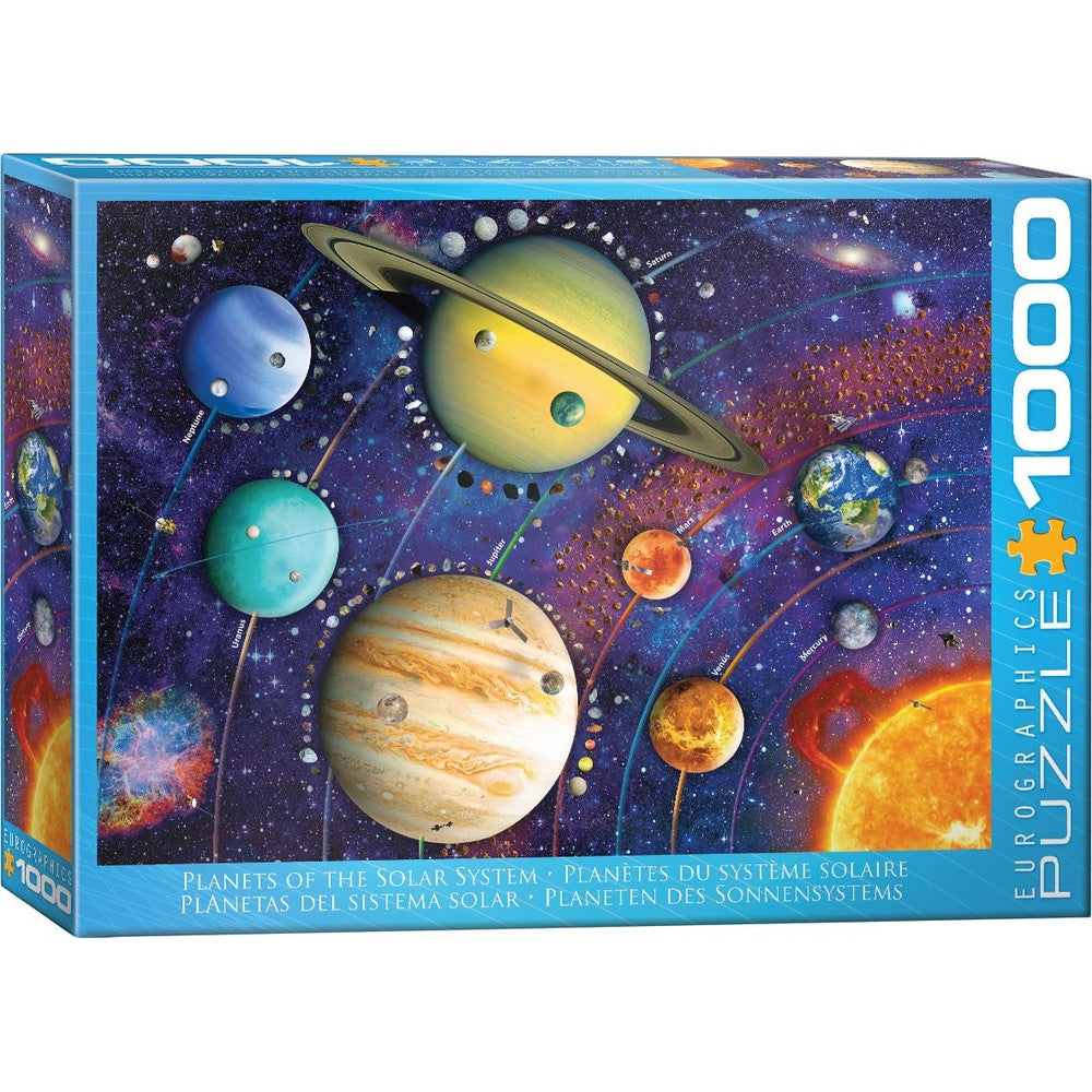 PREORDER Puzzle - Eurographics - Planets Of Solar System 1000pc