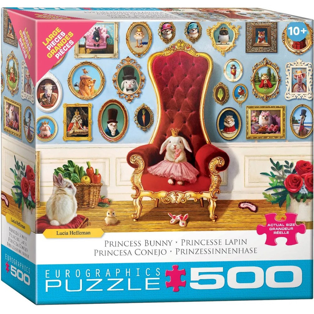 PREORDER Puzzle - Eurographics - Princess Bunny 500pcxl