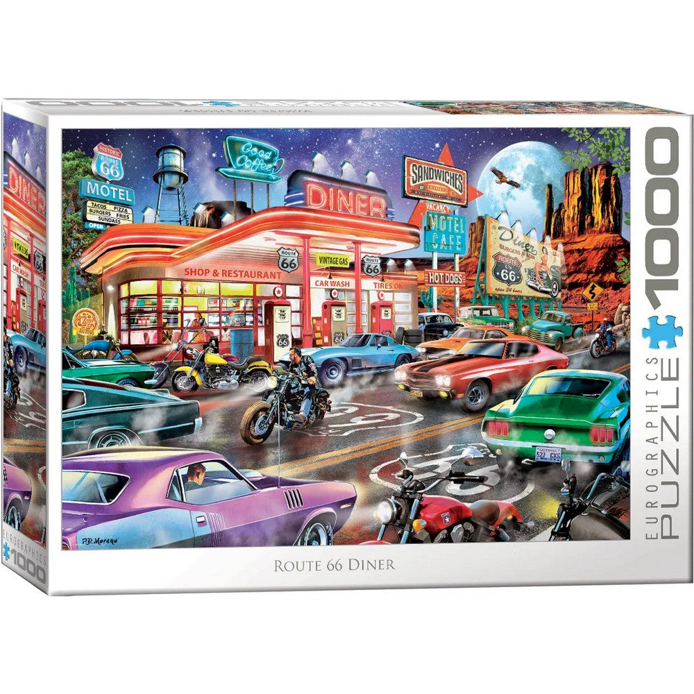 Puzzle - Eurographics - Route 66 Diner 1000pc