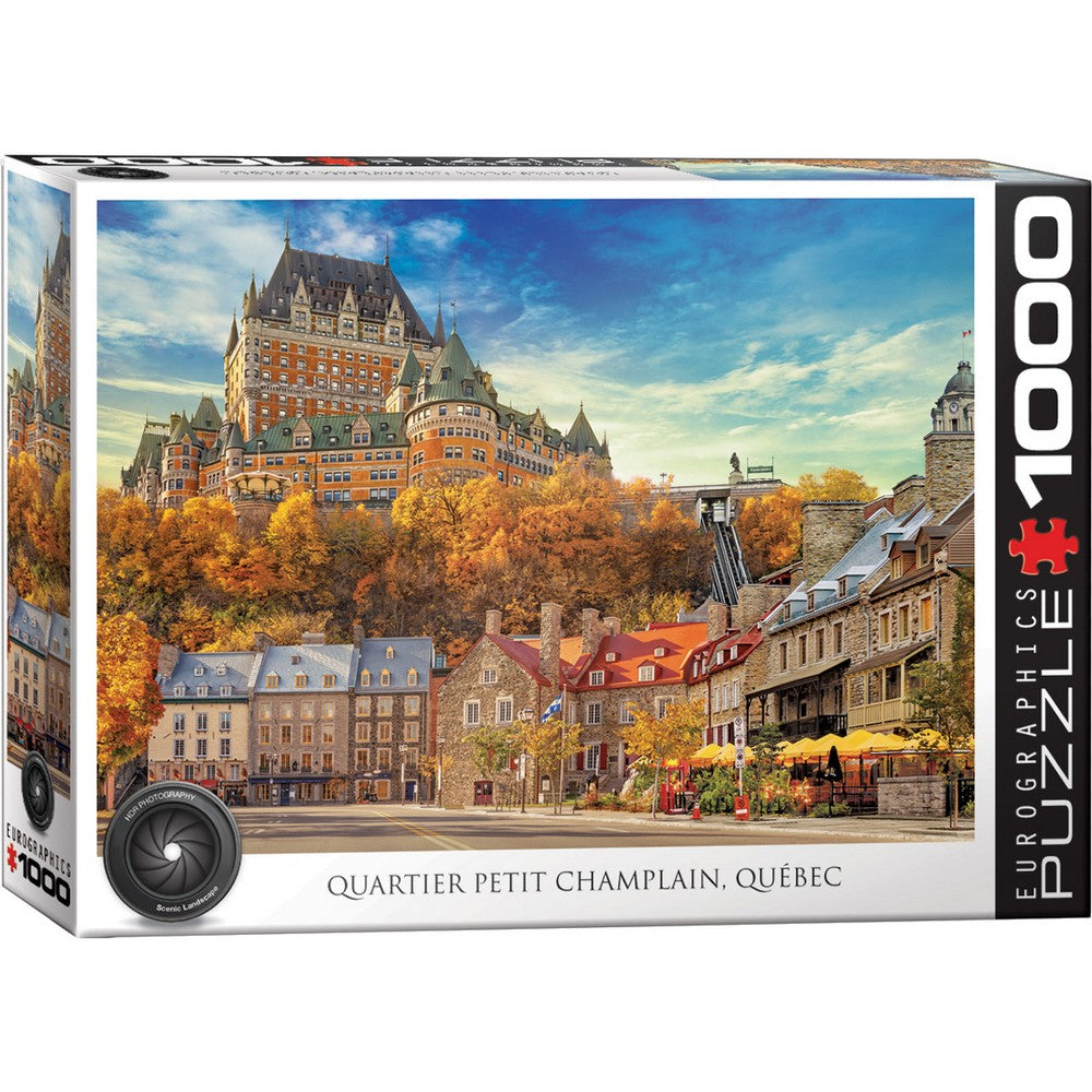 Puzzle - Eurographics - Rue Du Marche Quebec 1000pc