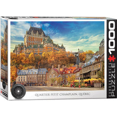 Puzzle - Eurographics - Rue Du Marche Quebec 1000pc
