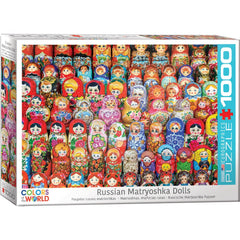 Puzzle - Eurographics - Russian Matryoshka Dolls 1000
