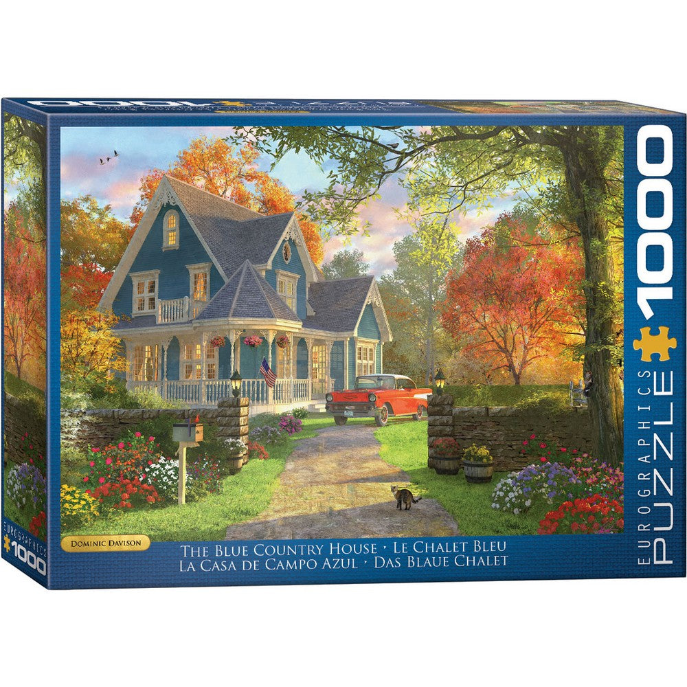 Puzzle - Eurographics - The Blue Country House 1000pc