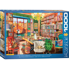 Puzzle - Eurographics - The Old Library 1000pc