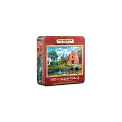 Puzzle - Eurographics - The Red Barn 1000pc Tin