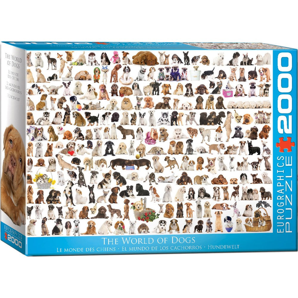 Puzzle - Eurographics - The World Of Dogs 2000pc