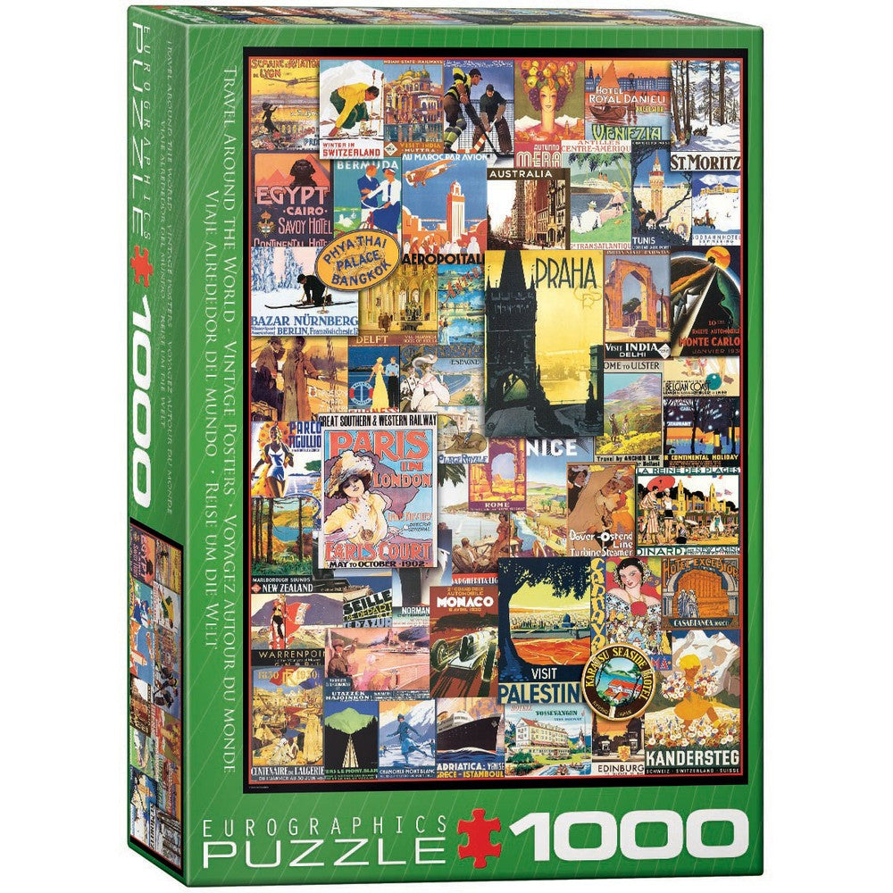 Puzzle - Eurographics - Travel Around The World 1000pc