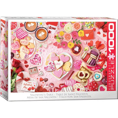 Puzzle - Eurographics - Valentines Table 1000pcs