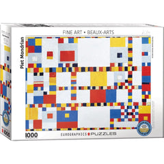 Puzzle - Eurographics - Victory Boogie Woogie 1000pcs