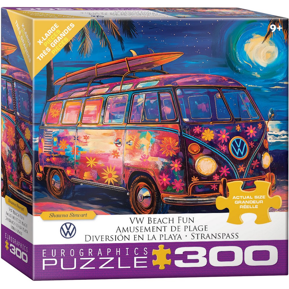 Puzzle - Eurographics - Vw Beach Fun 300pcxxl