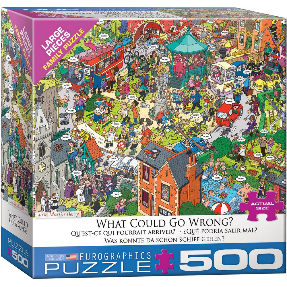 Puzzle - Eurographics - What Could Go Wrong 500pcxl